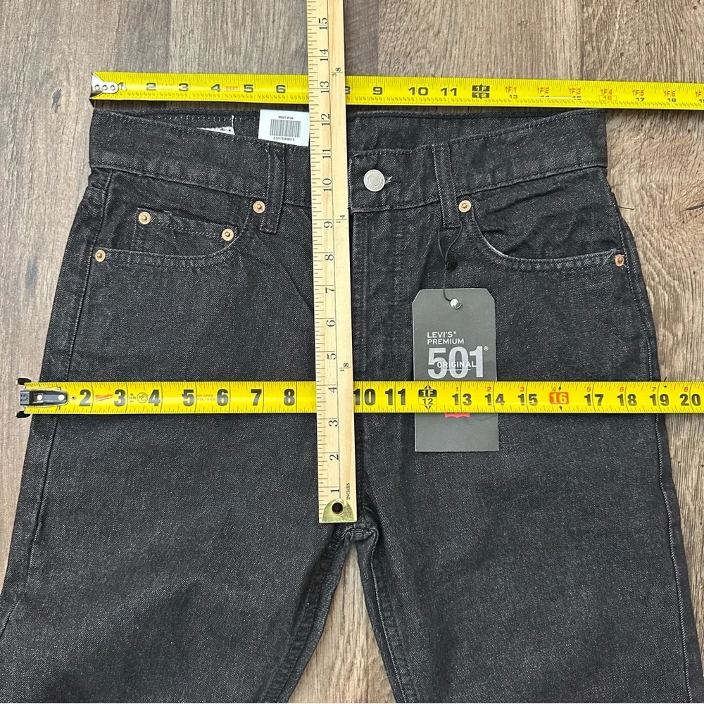 Levi’s 501 109% Cotton Denim Premium Jeans Men’s Size 32x32 Black